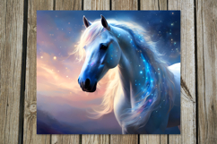 Horses | 4 skinny tumbler Sublimation designs PL2 Product Image 4