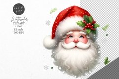 Christmas clipart, Santa clipart, Winter clipart Product Image 1