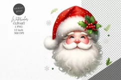 Christmas clipart, Santa clipart, Winter clipart Product Image 1