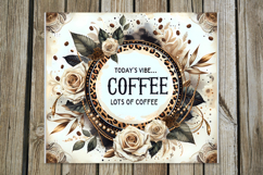 Coffee &amp; flowers | 4 Sublimation Tumbler Designs, P2 Product Image 4