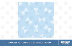 American 4th of July Patriotic Coquette Bow Seamless Pattern Product Image 2