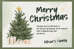 Snowy Giggles is a Christmas handwritten font Product Image 7