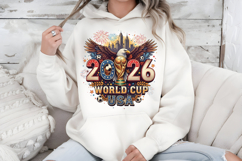 World Cup 2026 PNG USA Soccer Eagle Trophy Sublimation Product Image 7