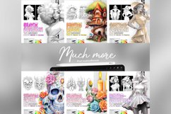 60 Procreate Gatsby Style Stamp Brushes Product Image 9