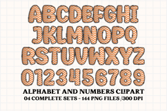 Chevron Patch Alphabet &amp; Numbers PNG Clipart Product Image 2