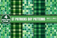 St Patricks Day Green Shamrock Bundle PNG Product Image 9