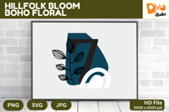Hillfolk Bloom Boho Floral Monogram Product Image 1