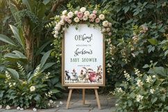 Baby Shower Welcome Sign Template 115 Product Image 5