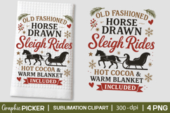 Christmas Kitchen Towel PNG, Christmas PNG, Retro Christmas Product Image 5