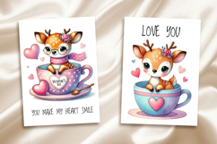 Valentine's day Card. Printable cards Product Image 3