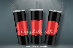 Add Text Tumbler Wrap Sublimation Design PNG Product Image 8