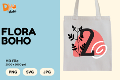 Flora Boho Monogram Product Image 1