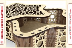 Box Organizer v10 - laser cut file - Glowforge ready SVG Product Image 8