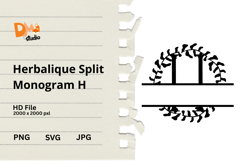 Herbalique Split Monogram Product Image 1