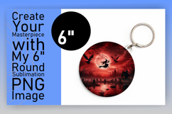 Stylish Circle Design for Sublimation , Horror Halloween Product Image 1