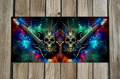Music &amp; Skulls | Halloween Sublimation Mug design bundle Product Image 8