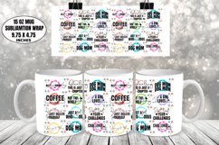 Motivational Mug Wrap Sublimation, Funny Mug Design Product Image 1