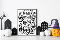 Make Your Own Magic Svg, Halloween Witch Svg, Positive Svg. Product Image 9