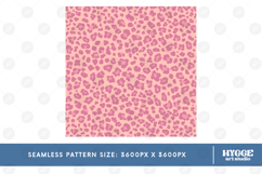 Pink Leopard Seamless Pattern Surface Design PNG DTF Product Image 2