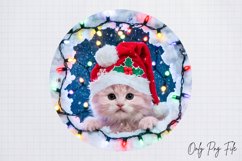 3D Pink Christmas Ornament Break clipart png Product Image 1