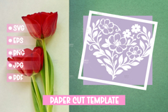 8 Valentine Card SVGs, Happy Valentine's greeting card SVG Product Image 6