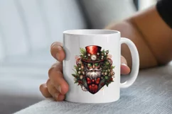 Steampunk Santa Claus Clipart, Santa Claus steampunk png Product Image 2