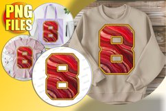 8 Doodle Letter Valentine Bright Playful Heart! Product Image 1