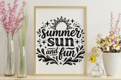 Summer Sun And Fun Svg, Summer Vibes Svg, Water Splash Svg. Product Image 9