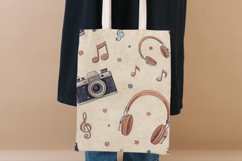 Indie Study Session Seamless Pattern, Digital Papers Product Image 8