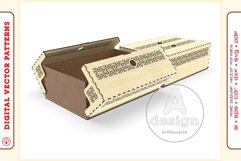 Box Organizer v24 - laser cut file - Glowforge ready SVG Product Image 8