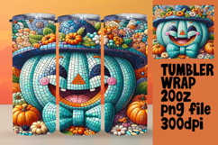 ARTISTIC 20oz Tumbler Design for Gifts , Cute Pumpkin Product Image 1