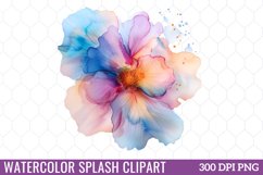Watercolor Splash Clipart Bundle Product Image 9
