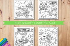 Cozy Eras Coloring Book, Cute and Cozy Digital Coloring Product Image 8