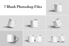 Enamel Mug Mockup Product Image 8