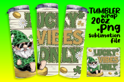 Beautiful Gift: 20oz Tumbler Wrap , St Patrick Product Image 1