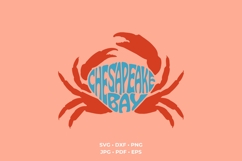 Chesapeake Bay Crab SVG PNG | Maryland Old Bay Gift Product Image 3