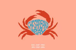 Chesapeake Bay Crab SVG PNG | Maryland Old Bay Gift Product Image 3