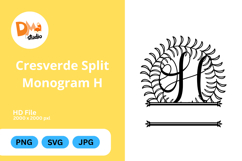 Cresverde Split Monogram Product Image 1