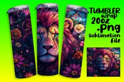 20oz Sublimation Design Download , Leo Product Image 1