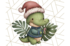 Safari Christmas PNG Clipart, Cute Jungle Animal Art Product Image 4