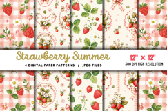 Strawberry Summer Patterns JPG Product Image 1
