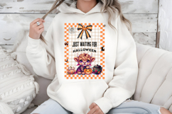 Halloween Highland Cow PNG Waiting for Halloween Sublimation Product Image 7