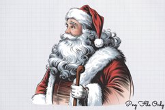 Vintage Christmas Clipart PNG Product Image 1