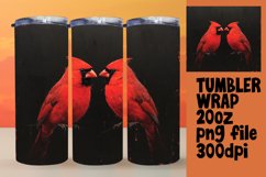 Black Background Bird Wrap Product Image 1