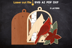 Christmas Tree Toys Bundle SVG laser cut files for Glowforge Product Image 8