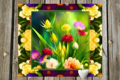 Flowers | Summer Skinny tumbler design Sublimation bundle Product Image 8
