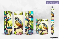 Hummingbird Tumbler Sublimation | Pen And Mug Wrap Product Image 1