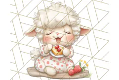 Warm & Fuzzy Mornings PNG Clipart, Cozy Animal Art Download Product Image 4