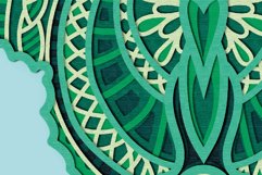 Butterfly SVG Multilayer/Butterfly 3D mandala/ 3D paper cut Product Image 8