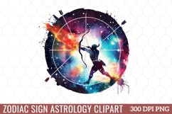 Zodiac Sign Astrology Clipart Bundle Product Image 9